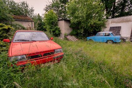 Verlassene Autos