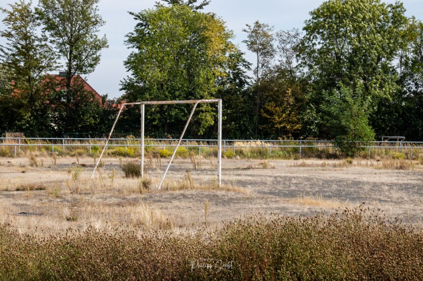 Jahnsportplatz Kamenz, ehemalige Spielstätte des FC Dynamotreue Kamenz 1999