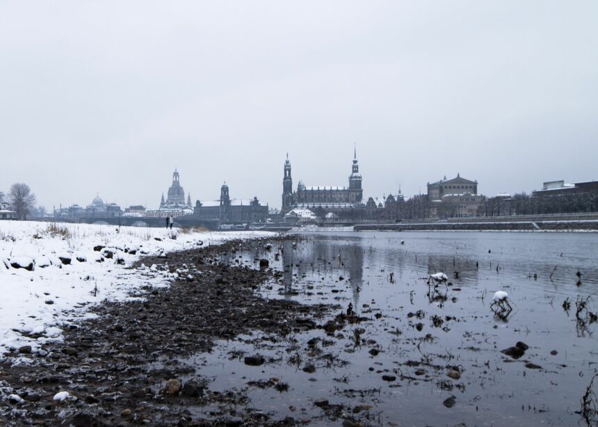 Dresden im Winter