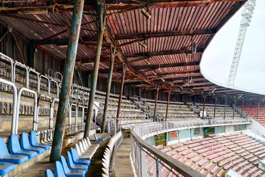 Stadion Evžena Rošického Praha/Prag