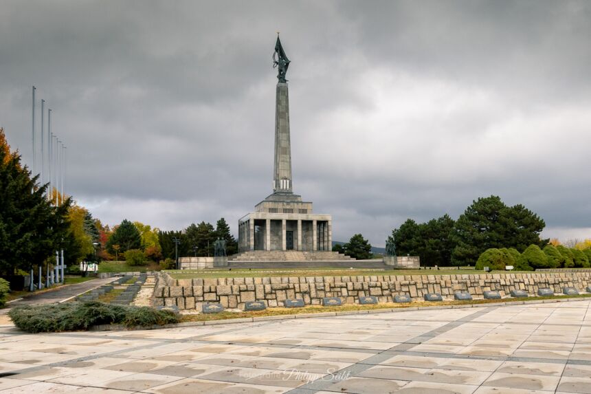 Slowakei 2021 - Bratislava - Kriegerdenkmal Slavín