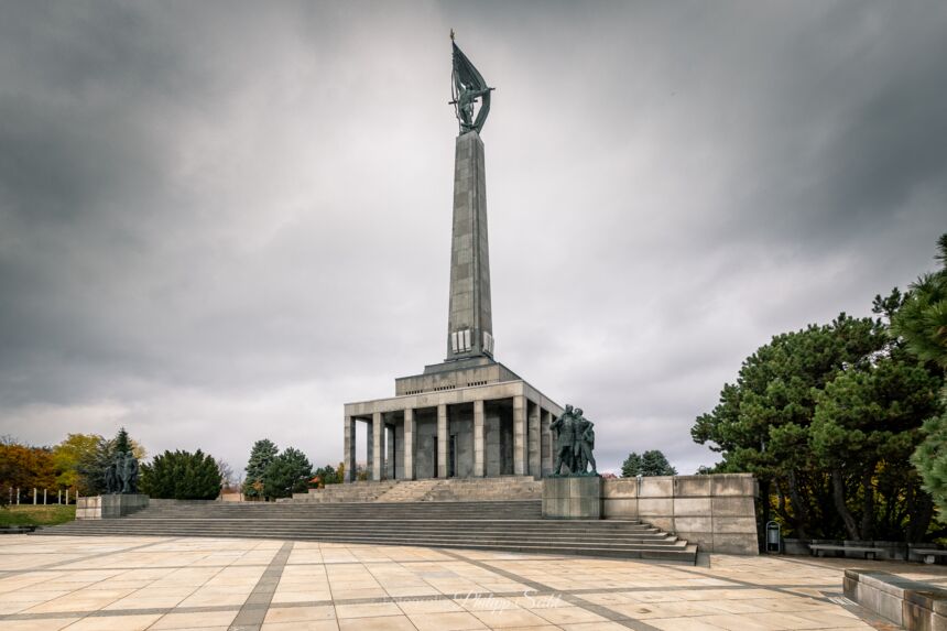 Slowakei 2021 - Bratislava - Kriegerdenkmal Slavín